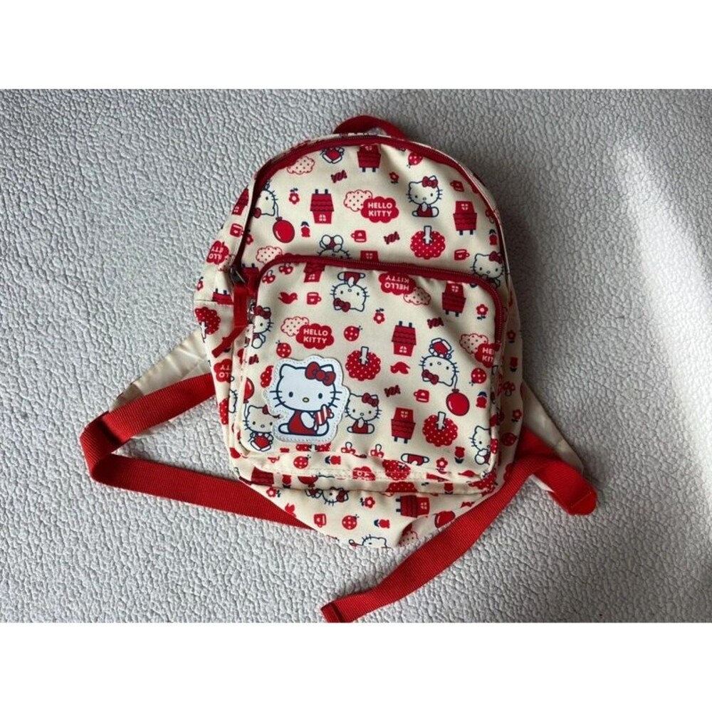 Hello Kitty x Cup Of Noodles Mini Backpack Red & White